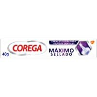 Los mejores  - Corega Máximo Sellado - Crema Fijadora para Prótesis Dentales - 40 g